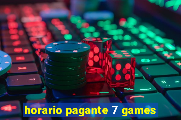 horario pagante 7 games